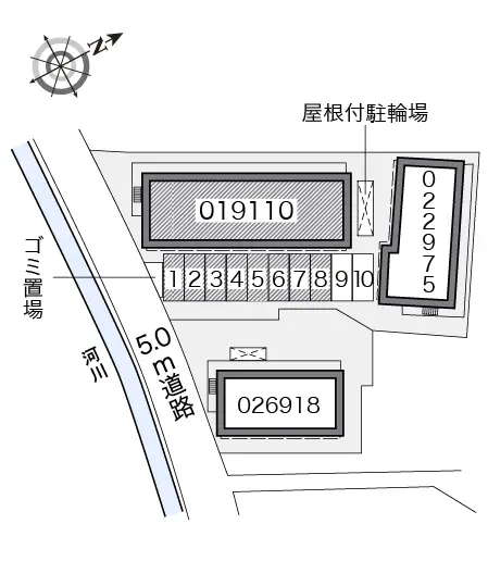 ★手数料０円★秦野市室町　月極駐車場（LP）